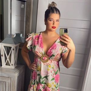 Beautiful long summer dress.